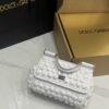 Dolce & Gabbana Cloud Bag-White-19cm with original box