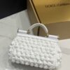 Dolce & Gabbana Cloud Bag-White-19cm with original box