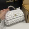 Dolce & Gabbana Cloud Bag-White-19cm with original box