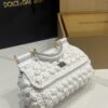 Dolce & Gabbana Cloud Bag-White-19cm with original box