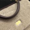 Dolce & Gabbana Lamb's Wool Bag-White-25cm with original box