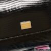 Dolce & Gabban Lizard Pattern Sicilian Women's Bag-Black-20cm with original box free shipping