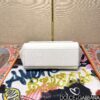Dolce & Gabban Lizard Pattern Sicilian Women's Bag-White-20cm with original box free shipping