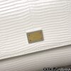 Dolce & Gabban Lizard Pattern Sicilian Women's Bag-White-20cm with original box free shipping