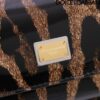 Dolce & Gabban Leather Smooth Leopard Print Women's Bag-18cm  with original box free shipping