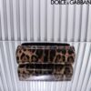 Dolce & Gabban Leather Smooth Leopard Print Women's Bag-18cm  with original box free shipping