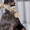 Dolce & Gabban Leather Smooth Leopard Print Women's Bag-18cm  with original box free shipping