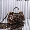 Dolce & Gabban Sicily 100% Original Replica! A masterpiece of the brand.-29cm  Leopard pattern