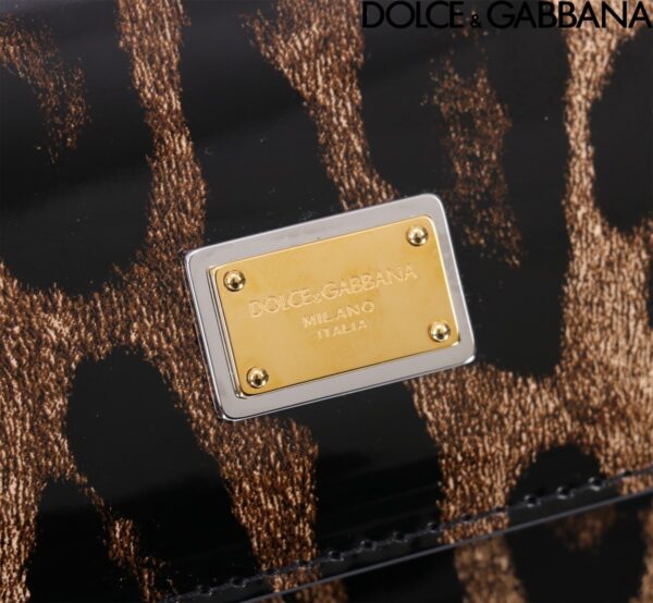 Dolce & Gabban Sicily 100% Original Replica! A masterpiece of the brand.-29cm  Leopard pattern