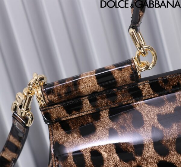 Dolce & Gabban Sicily 100% Original Replica! A masterpiece of the brand.-29cm  Leopard pattern
