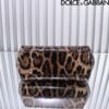 Dolce & Gabban Leather Smooth Leopard Print Women's Bag-20cm with original box free shipping