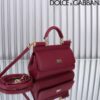 Dolce & Gabban Sicily 100% Original Replica! A masterpiece of the brand.-18cm  dark red