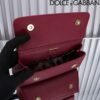 Dolce & Gabban Sicily 100% Original Replica! A masterpiece of the brand.-18cm  dark red