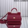 Dolce & Gabban Sicily 100% Original Replica! A masterpiece of the brand.-18cm  dark red