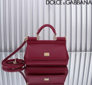Dolce & Gabban Sicily 100% Original Replica! A masterpiece of the brand.-18cm  dark red