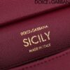 Dolce & Gabban Sicily 100% Original Replica! A masterpiece of the brand.-18cm  dark red