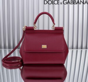 Dolce & Gabban Sicily 100% Original Replica! A masterpiece of the brand.-20cm dark red
