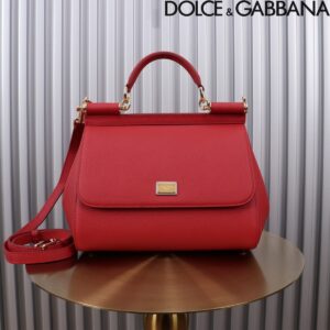 Dolce & Gabban Sicily 100% Original Replica! A masterpiece of the brand.-25cm  Red