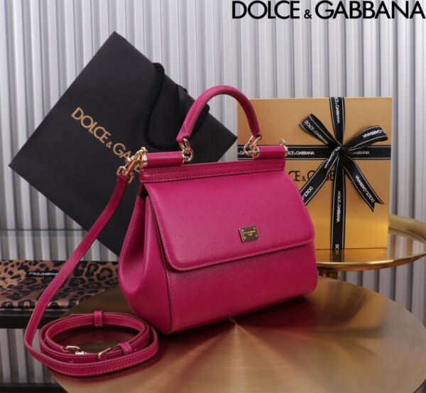 Dolce & Gabban Sicily 100% Original Replica! A masterpiece of the brand.-20cm Peach red