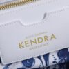 Dolce & Gabbana woven rattan bag for beach use-white 28cm with original logo box