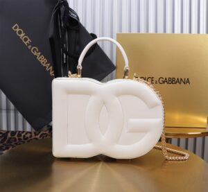 New💥 Dolce & Gabban Logo box - Small box-White-20cm with original box
