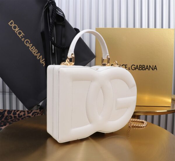 New💥 Dolce & Gabban Logo box - Small box-White-20cm with original box