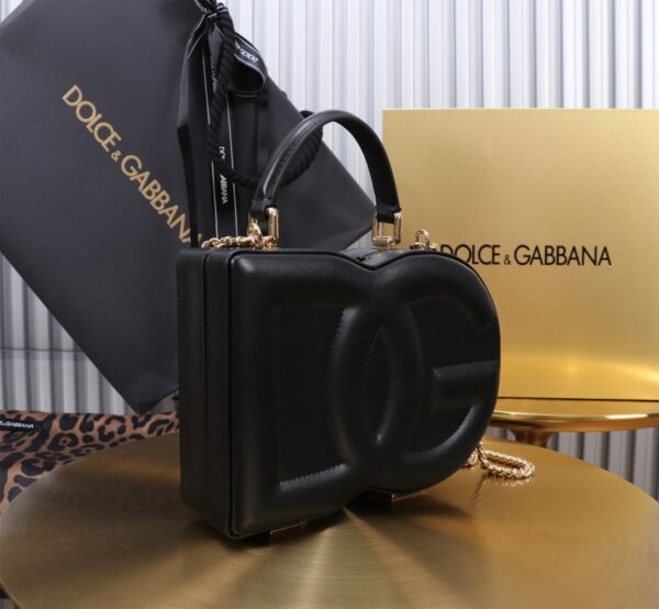 New💥 Dolce & Gabban Logo box - Small box-Black-20cm with original box