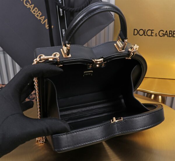 New💥 Dolce & Gabban Logo box - Small box-Black-20cm with original box