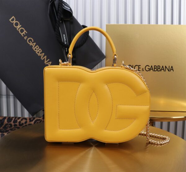 New💥 Dolce & Gabban Logo box - Small box-Yellow-20cm with original box