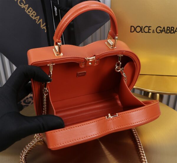 New💥 Dolce & Gabban Logo box - Small box-Orange-20cm with original box