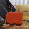 New💥 Dolce & Gabban Logo box - Small box-Orange-20cm with original box