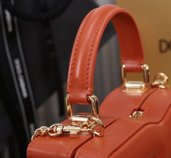 New💥 Dolce & Gabban Logo box - Small box-Orange-20cm with original box