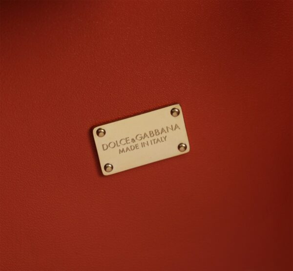 New💥 Dolce & Gabban Logo box - Small box-Orange-20cm with original box