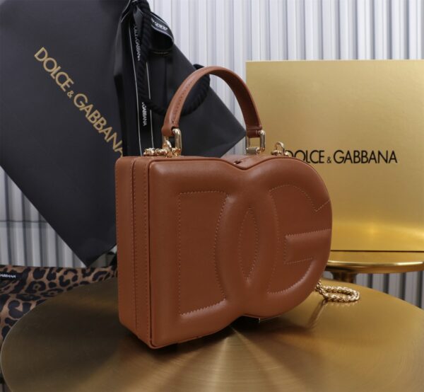 New💥 Dolce & Gabban Logo box - Small box-Dark Yellow-20cm with original box