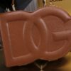 New💥 Dolce & Gabban Logo box - Small box-Dark Yellow-20cm with original box