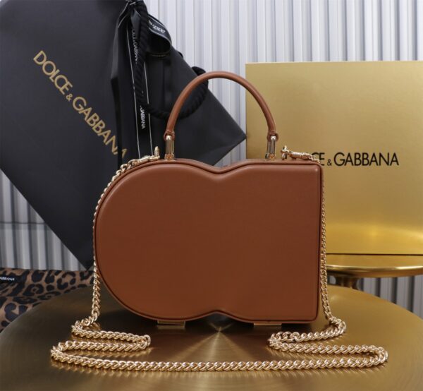 New💥 Dolce & Gabban Logo box - Small box-Dark Yellow-20cm with original box