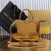 New💥 Dolce & Gabban Logo box - Small box-Smooth Gold-20cm