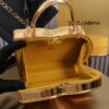 New💥 Dolce & Gabban Logo box - Small box-Smooth Gold-20cm
