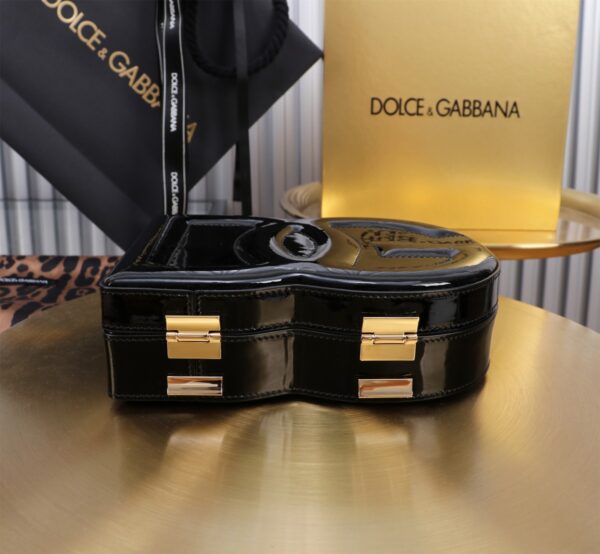New💥 Dolce & Gabban Logo box - Small box-Smooth Black-20cm with original box
