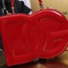 New💥 Dolce & Gabban Logo box - Small box-Smooth Red-20cm with original box