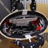 Dolce & Gabbana woven rattan bag for beach use-white 28cm with original logo box