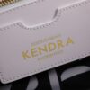 Dolce & Gabbana woven rattan bag for beach use-white 28cm with original logo box