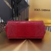 Dolce & Gabban Lizard Pattern Sicilian Women's Bag-Blue-20cm with original box free shipping