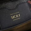 Dolce & Gabban Lizard Pattern Sicilian Women's Bag-Black-25cm  free shipping