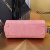 Dolce & Gabban Lizard Pattern Sicilian Women's Bag-Pink-25cm  free shipping
