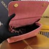 Dolce & Gabban Lizard Pattern Sicilian Women's Bag-Pink-25cm  free shipping