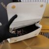 Dolce & Gabban Lizard Pattern Sicilian Women's Bag-White-25cm  free shipping