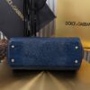 Dolce & Gabban Lizard Pattern Sicilian Women's Bag-Blue-25cm  free shipping