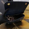 Dolce & Gabban Lizard Pattern Sicilian Women's Bag-Blue-25cm  free shipping