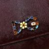 Dolce & Gabban Lizard Pattern Sicilian Women's Bag-Purple-25cm  free shipping